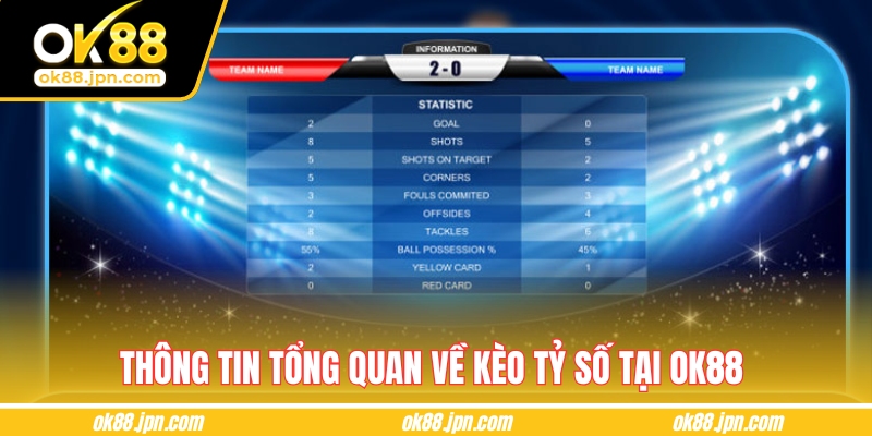 Thông tin tổng quan về kèo tỷ số tại OK88