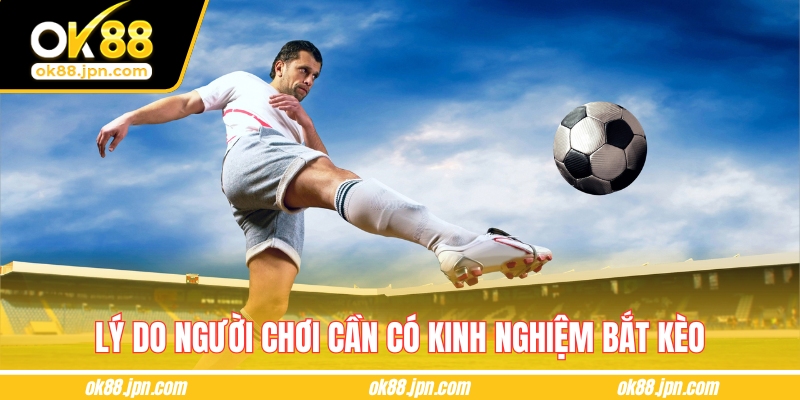 Lý do người chơi cần có kinh nghiệm bắt kèo